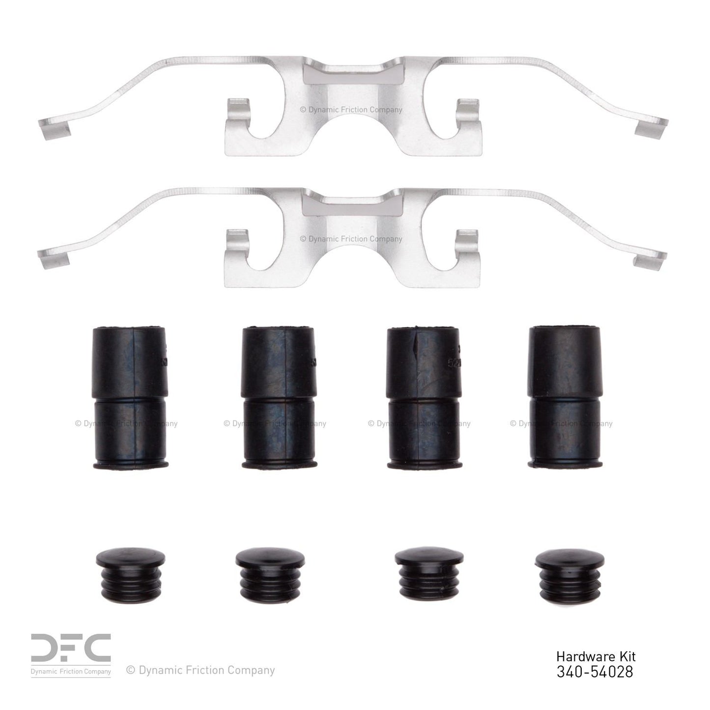 Dynamic Friction Company Disc Brake Hardware Kit 340-54028