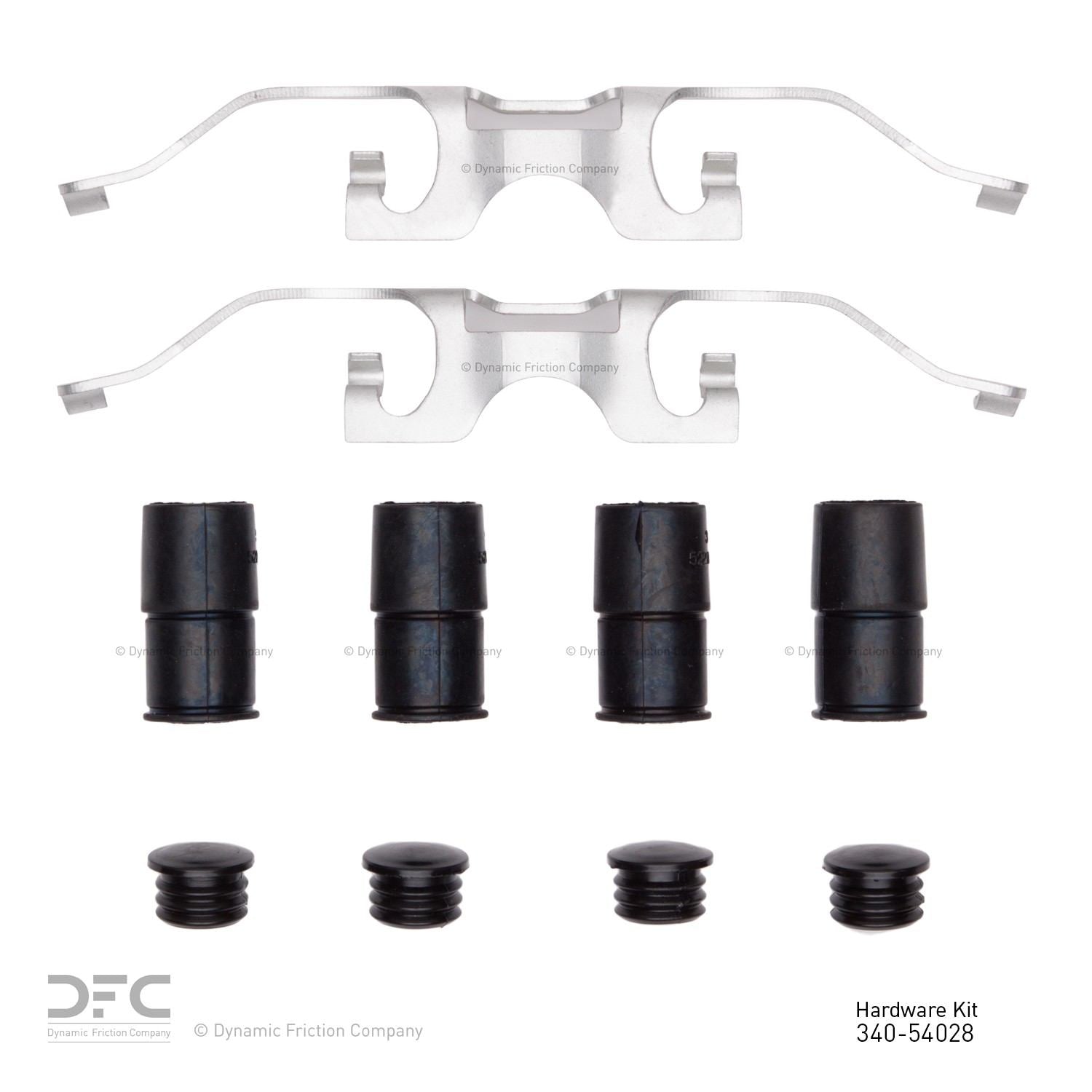 Dynamic Friction Company Disc Brake Hardware Kit 340-54028