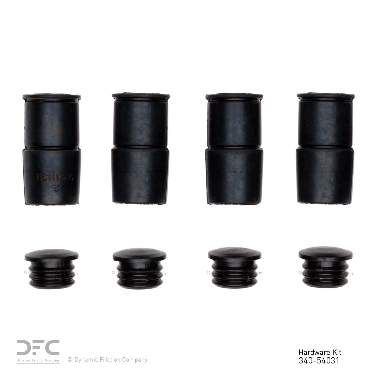 Dynamic Friction Company Disc Brake Hardware Kit 340-54031