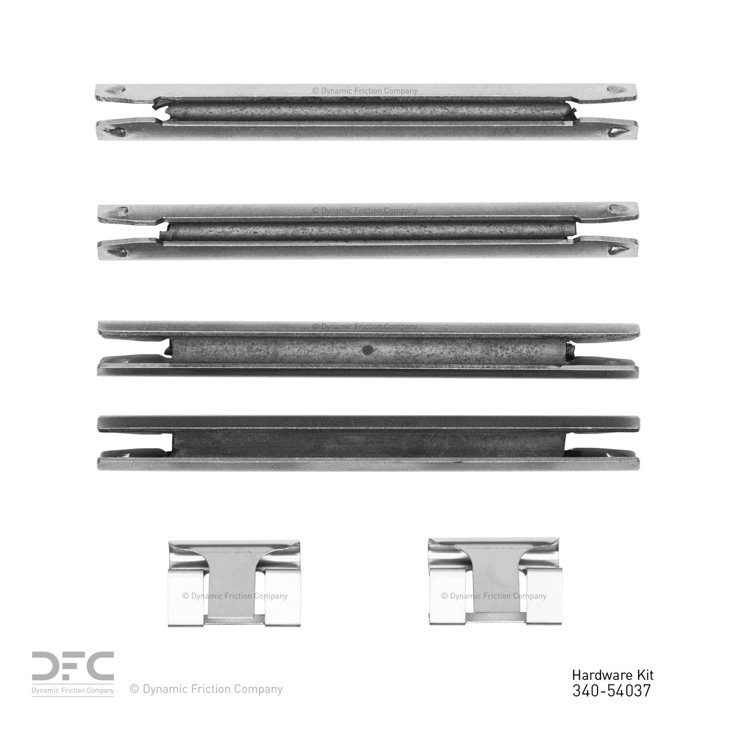 Dynamic Friction Company Disc Brake Hardware Kit 340-54037
