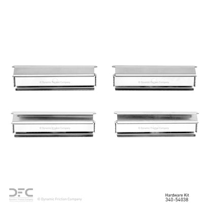 Dynamic Friction Company Disc Brake Hardware Kit 340-54038