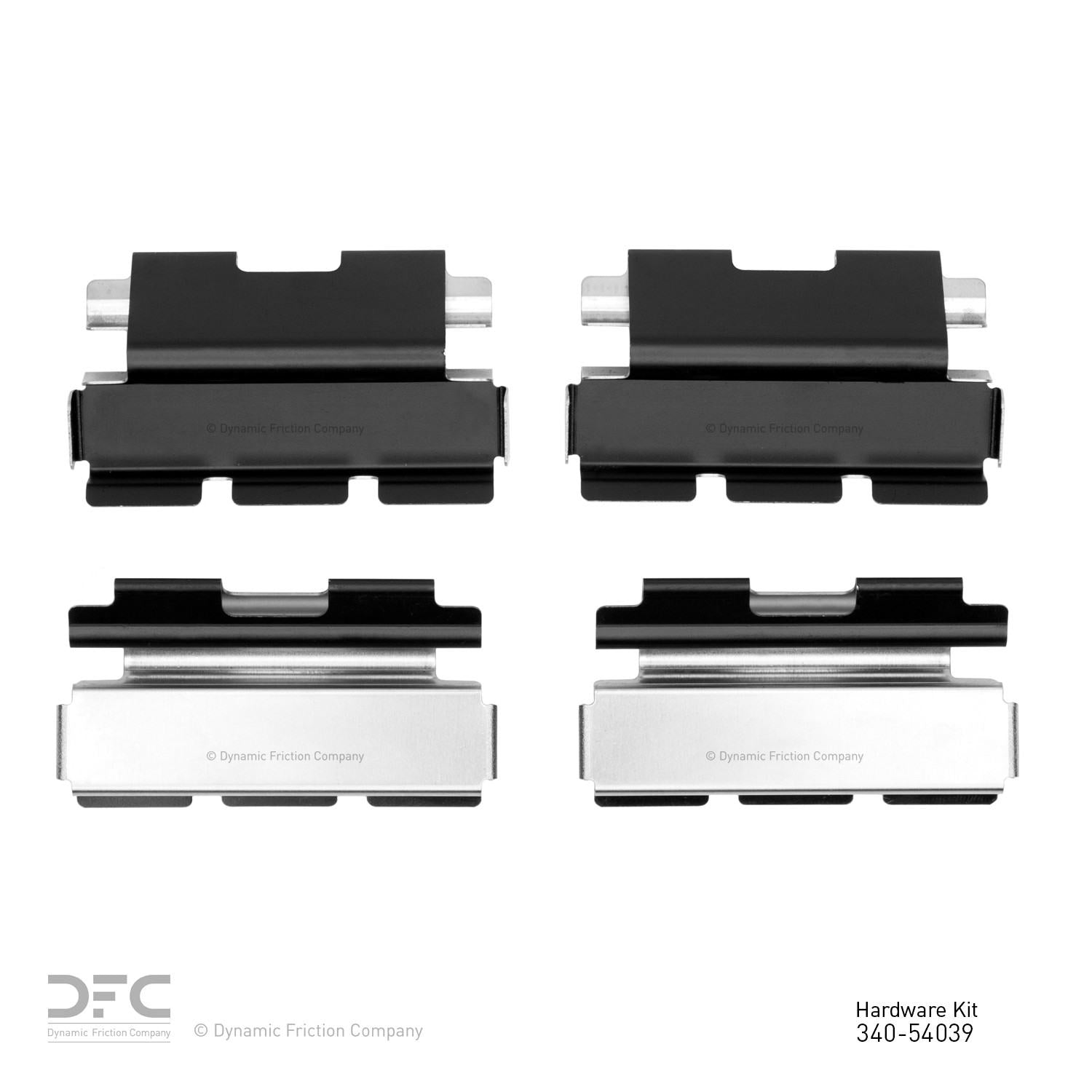 Dynamic Friction Company Disc Brake Hardware Kit 340-54039
