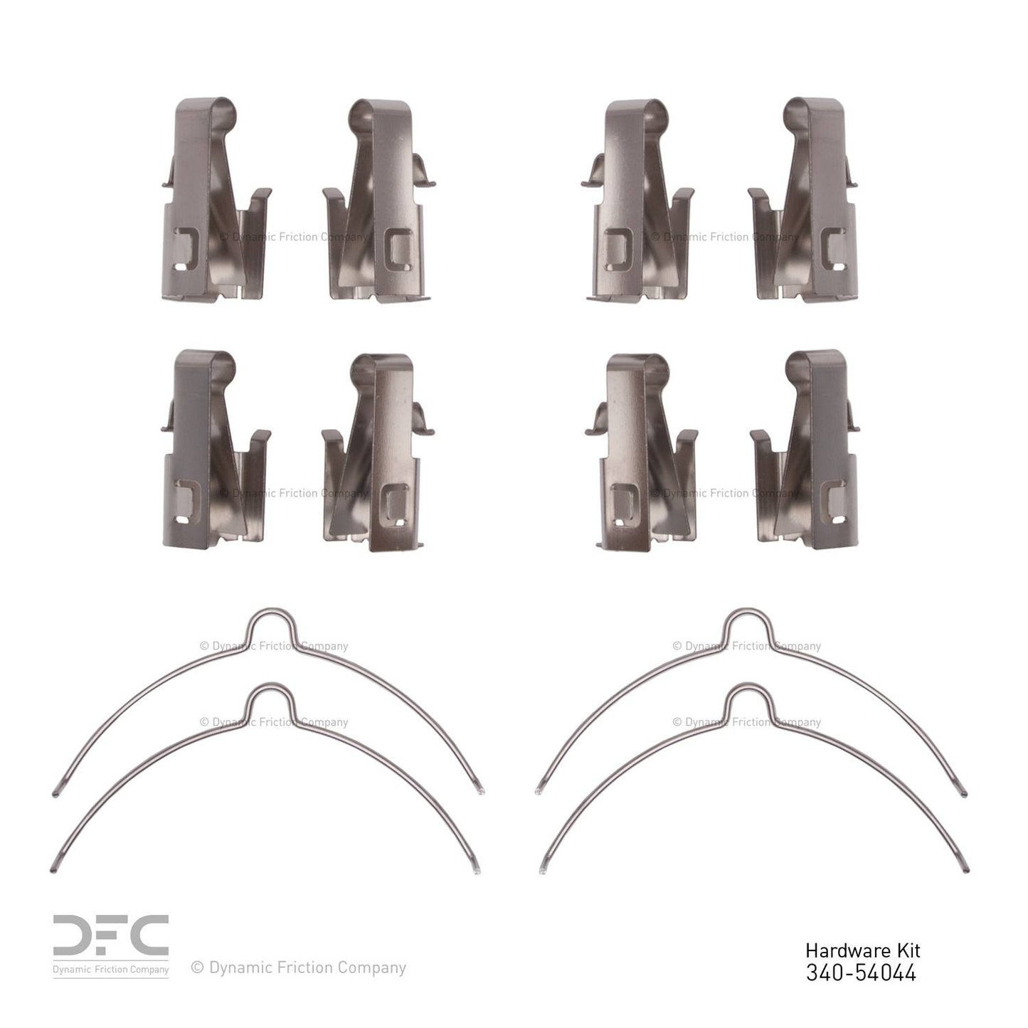 Dynamic Friction Company Disc Brake Hardware Kit 340-54044