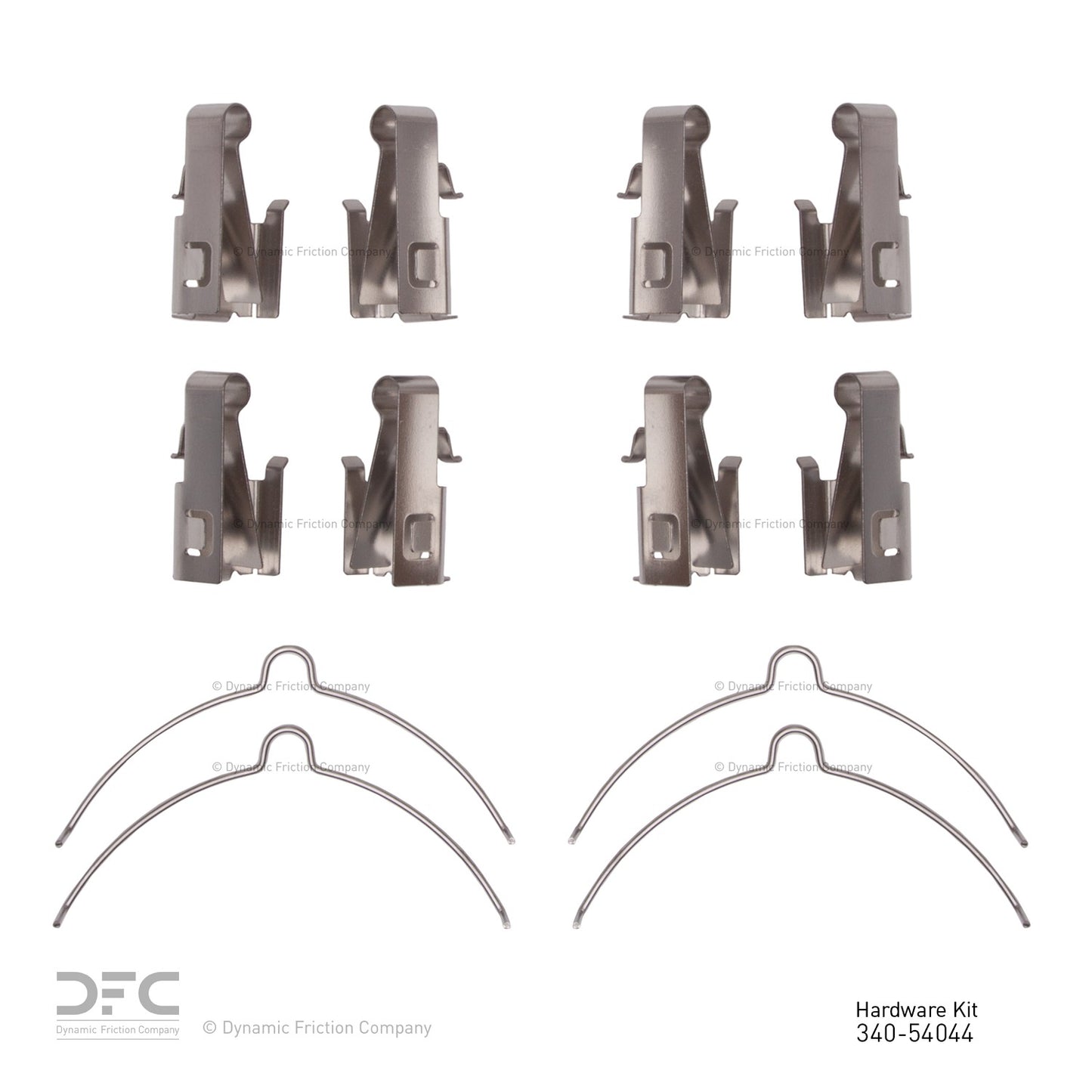 Dynamic Friction Company Disc Brake Hardware Kit 340-54044