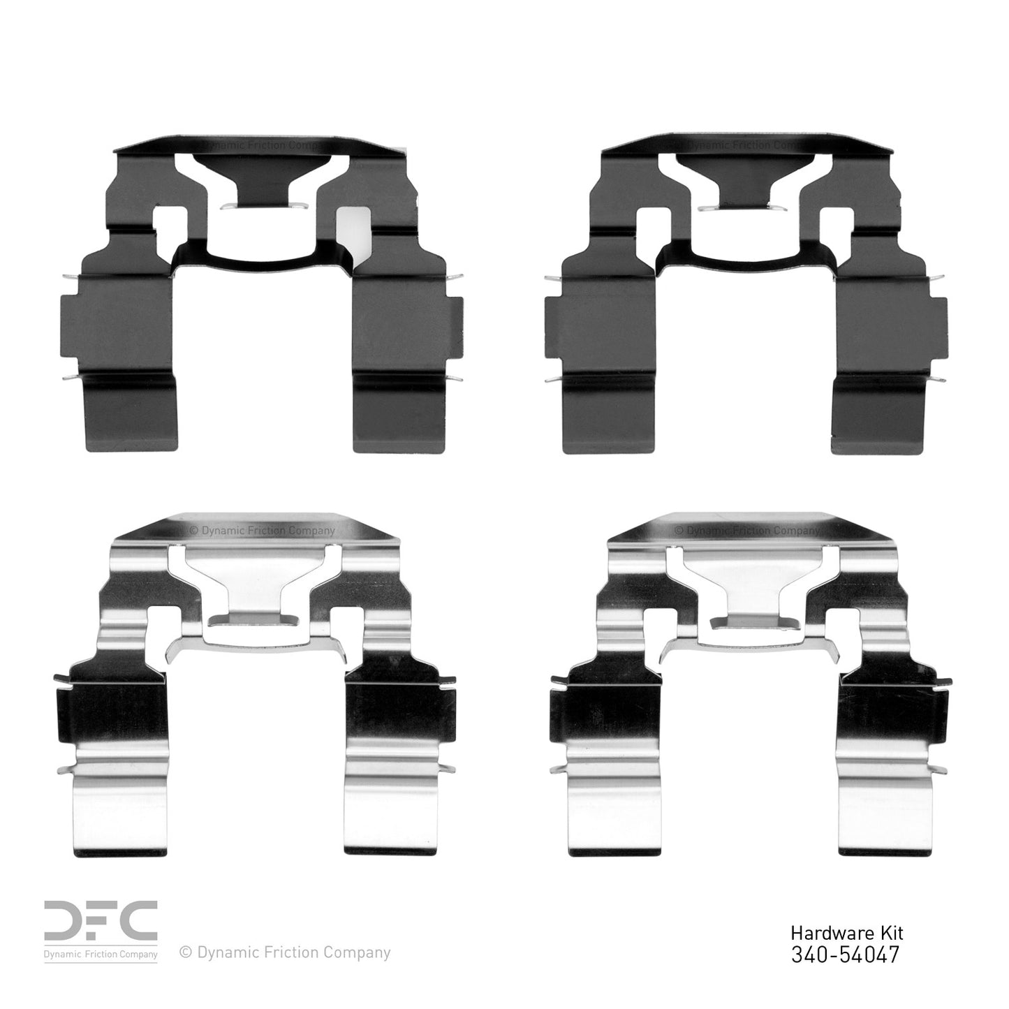 Dynamic Friction Company Disc Brake Hardware Kit 340-54047