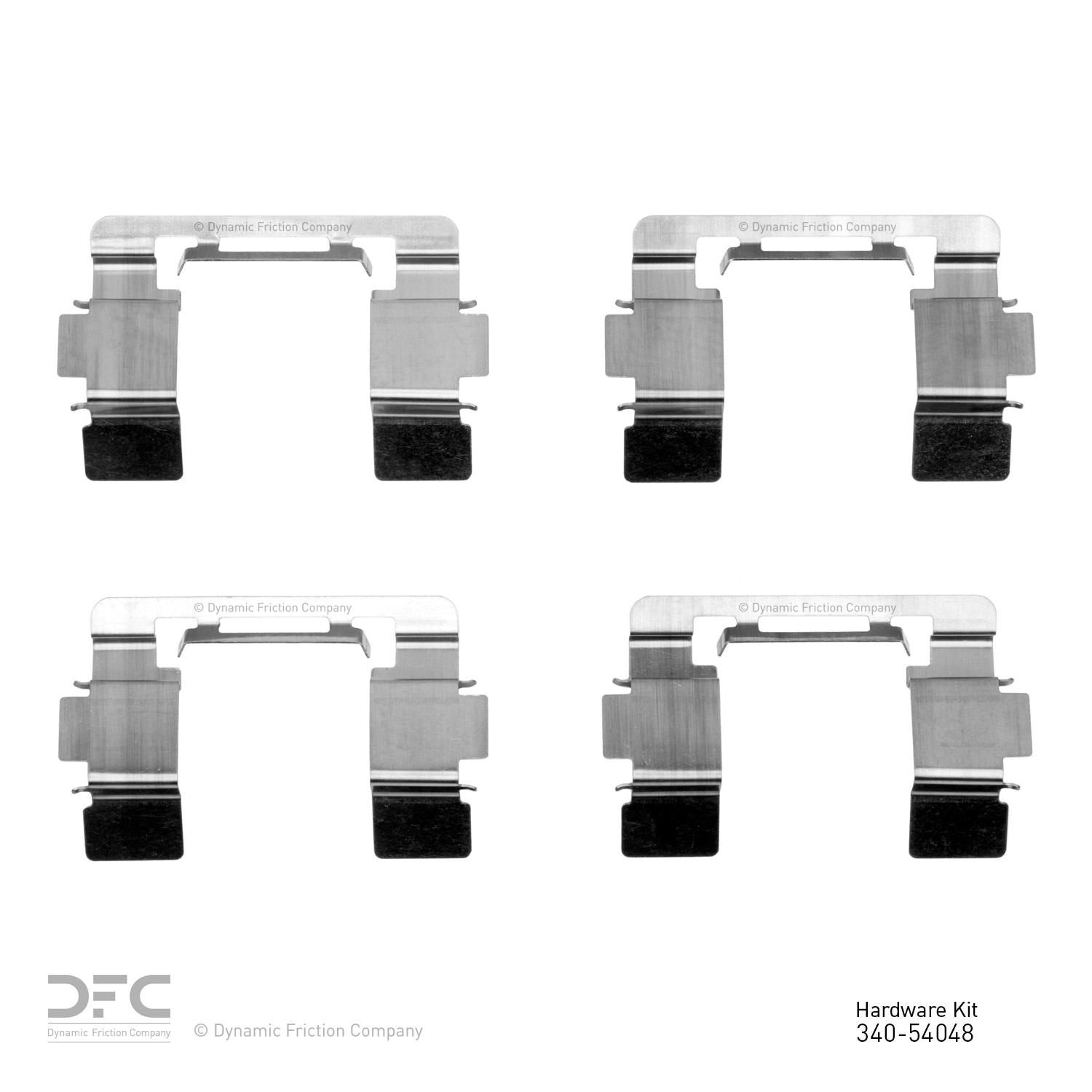 Dynamic Friction Company Disc Brake Hardware Kit 340-54048