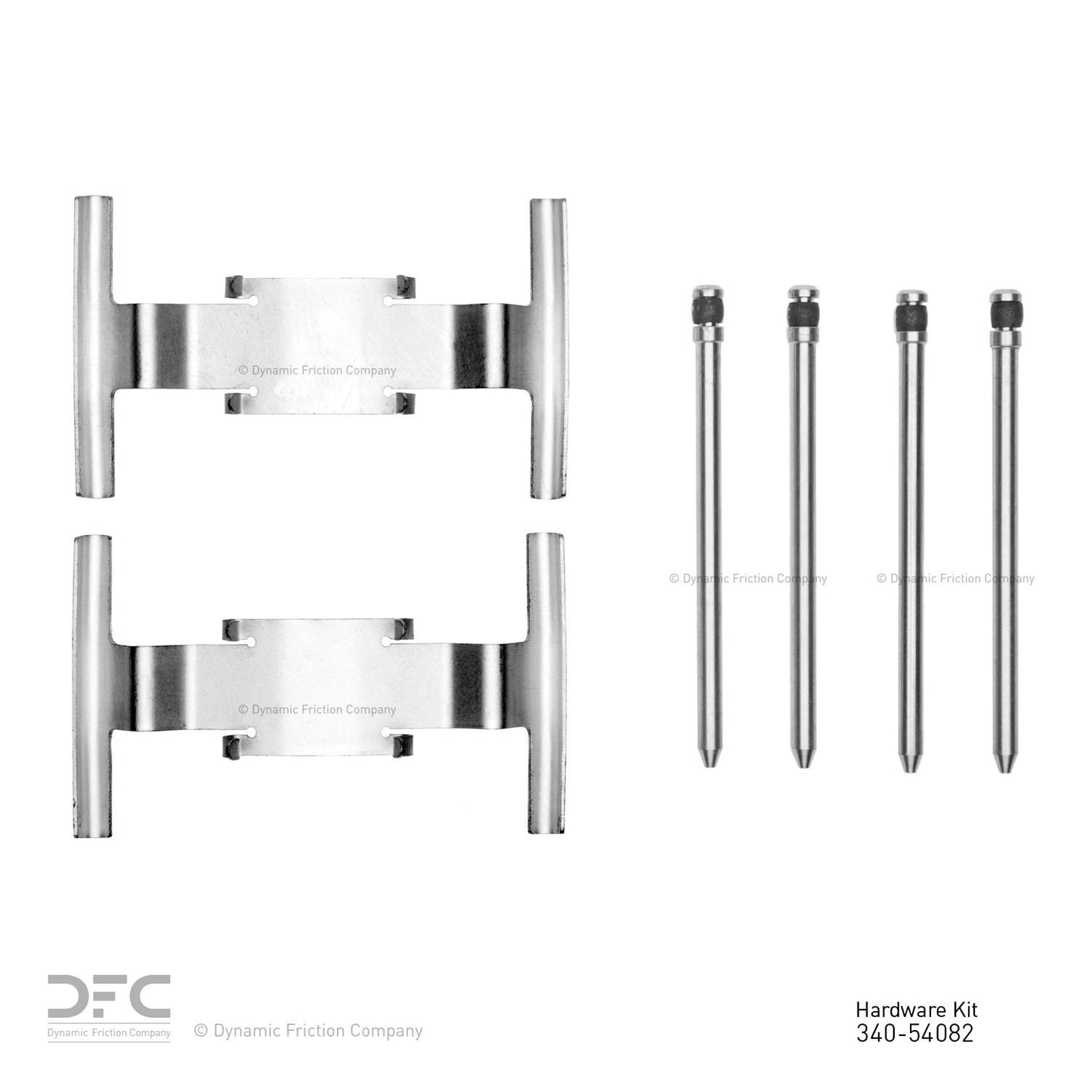 Dynamic Friction Company Disc Brake Hardware Kit 340-54082
