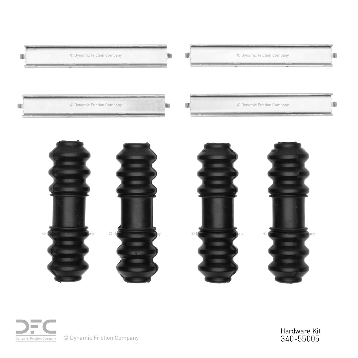 Dynamic Friction Company Disc Brake Hardware Kit 340-55005