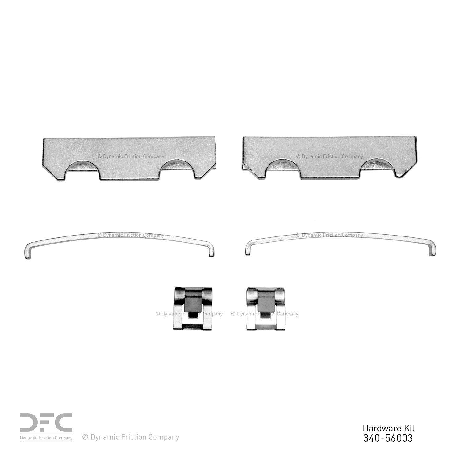 Dynamic Friction Company Disc Brake Hardware Kit 340-56003