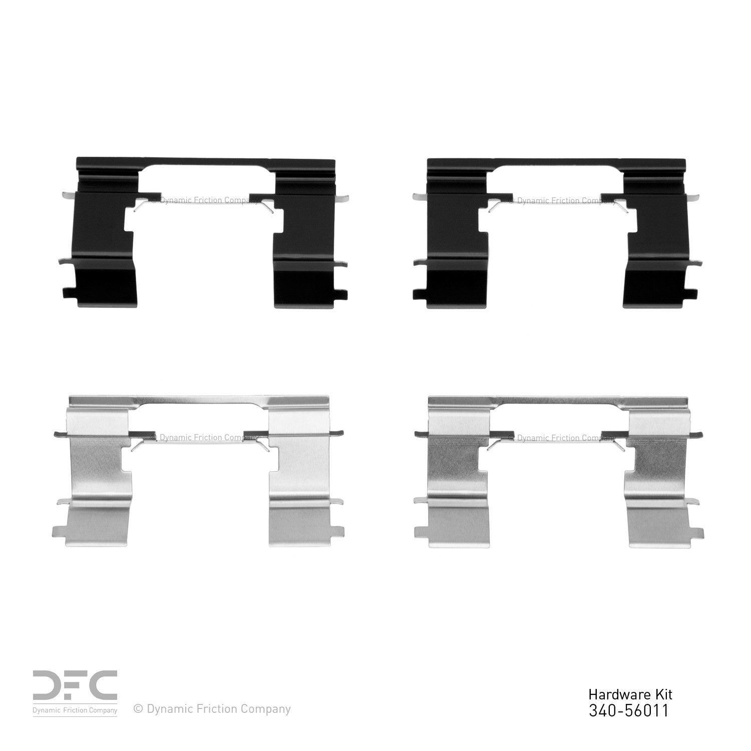 Dynamic Friction Company Disc Brake Hardware Kit 340-56011