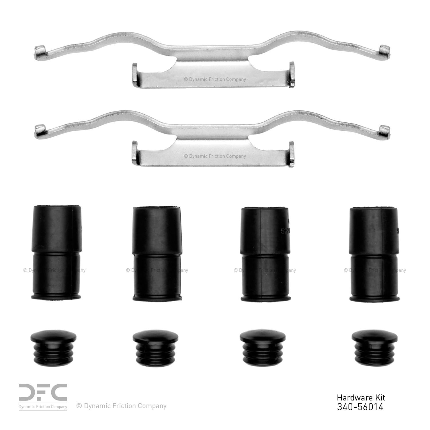 Dynamic Friction Company Disc Brake Hardware Kit 340-56014