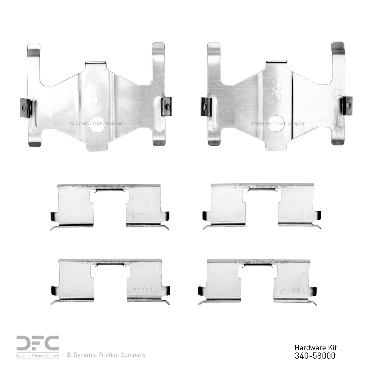 DFC 86-88 Acura LEGEND Rear Premium Hardware Kit 340-58000