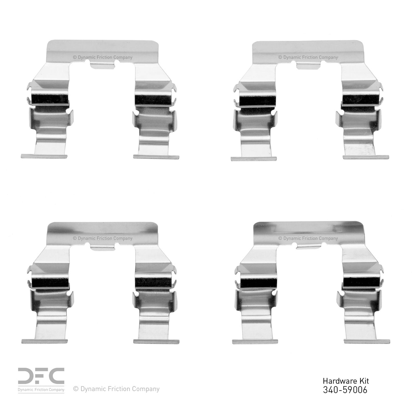 Dynamic Friction Company Disc Brake Hardware Kit 340-59006