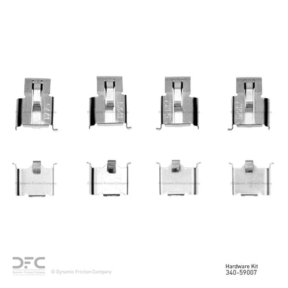 Dynamic Friction Company Disc Brake Hardware Kit 340-59007