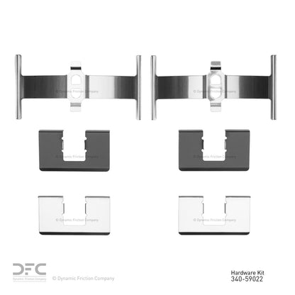 Dynamic Friction Company Disc Brake Hardware Kit 340-59022