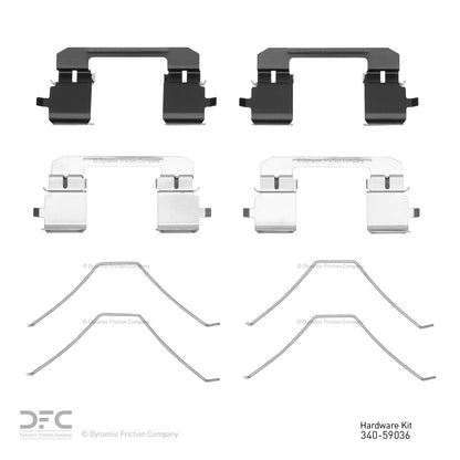 Dynamic Friction Company Disc Brake Hardware Kit 340-59036