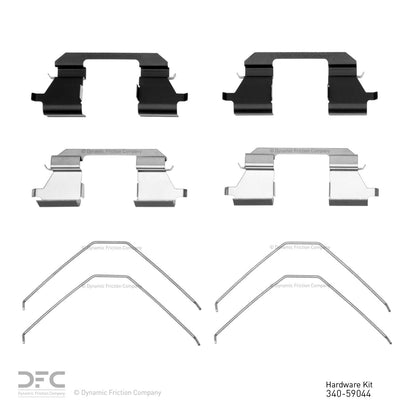 Dynamic Friction Company Disc Brake Hardware Kit 340-59044