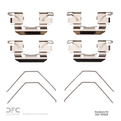 Dynamic Friction Company Disc Brake Hardware Kit 340-59048