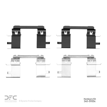 Dynamic Friction Company Disc Brake Hardware Kit 340-59054