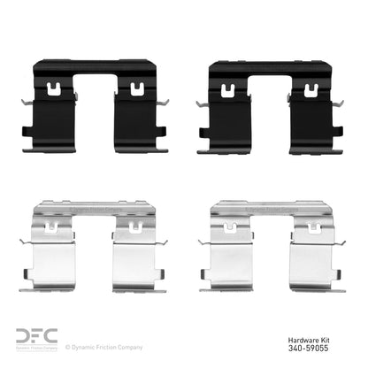 Dynamic Friction Company Disc Brake Hardware Kit 340-59055