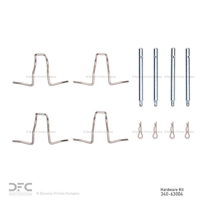 Dynamic Friction Company Disc Brake Hardware Kit 340-63004