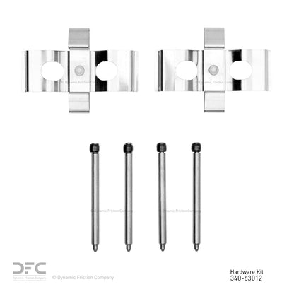 Dynamic Friction Company Disc Brake Hardware Kit 340-63012