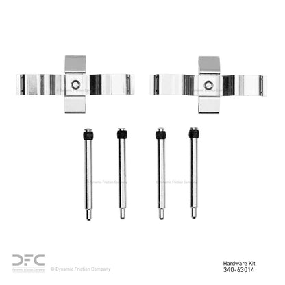 Dynamic Friction Company Disc Brake Hardware Kit 340-63014