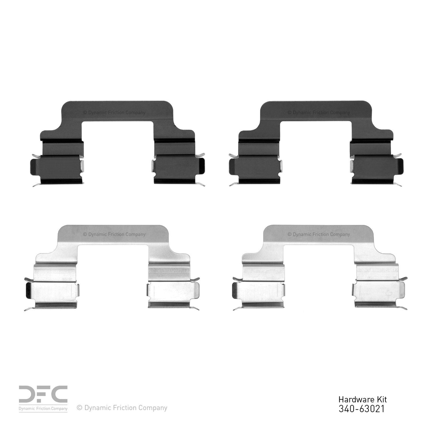 Dynamic Friction Company Disc Brake Hardware Kit 340-63021