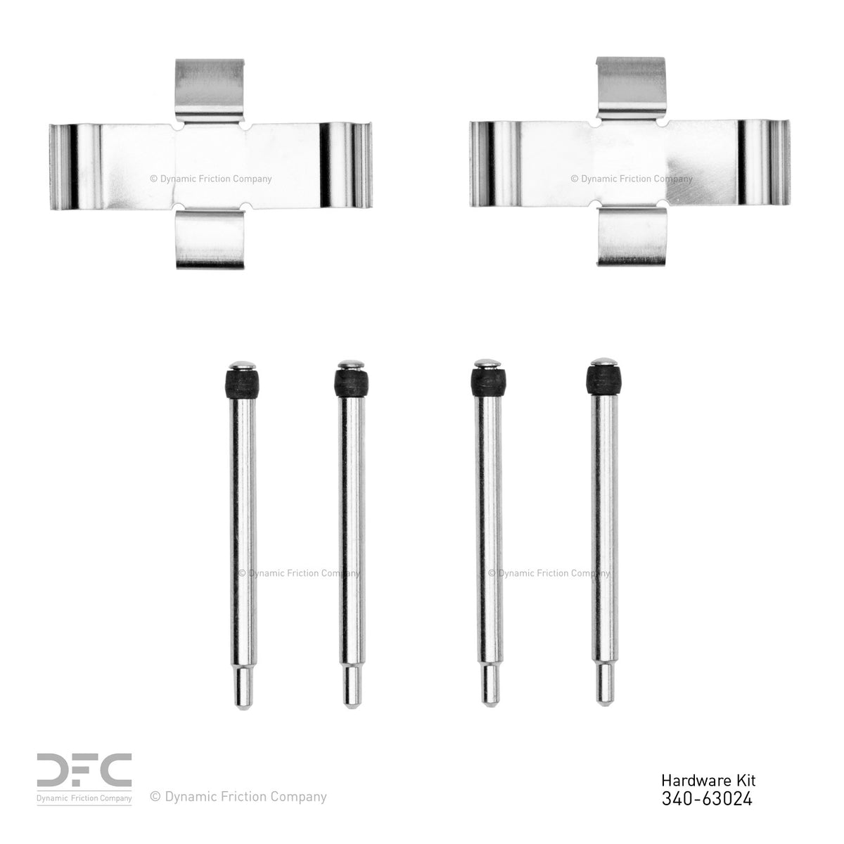 Dynamic Friction Company Disc Brake Hardware Kit 340-63024
