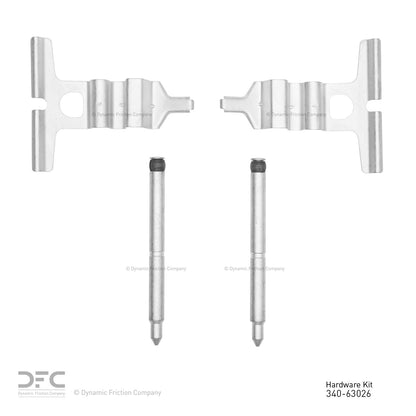 Dynamic Friction Company Disc Brake Hardware Kit 340-63026