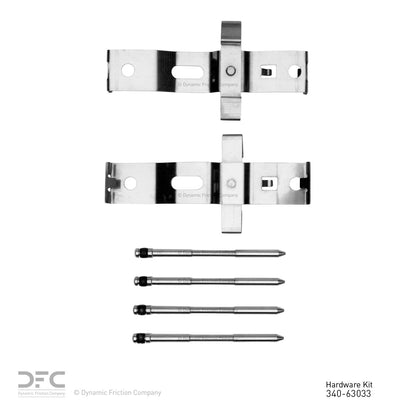 Dynamic Friction Company Disc Brake Hardware Kit 340-63033