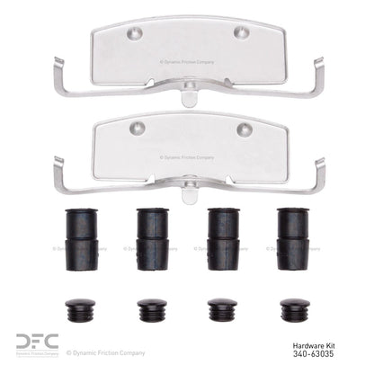 Dynamic Friction Company Disc Brake Hardware Kit 340-63035