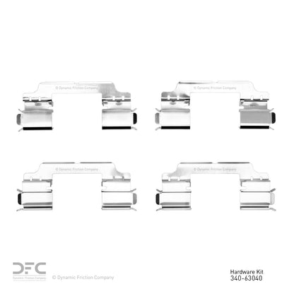 Dynamic Friction Company Disc Brake Hardware Kit 340-63040