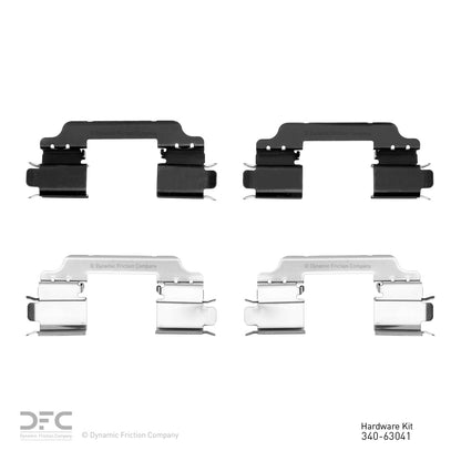 Dynamic Friction Company Disc Brake Hardware Kit 340-63041