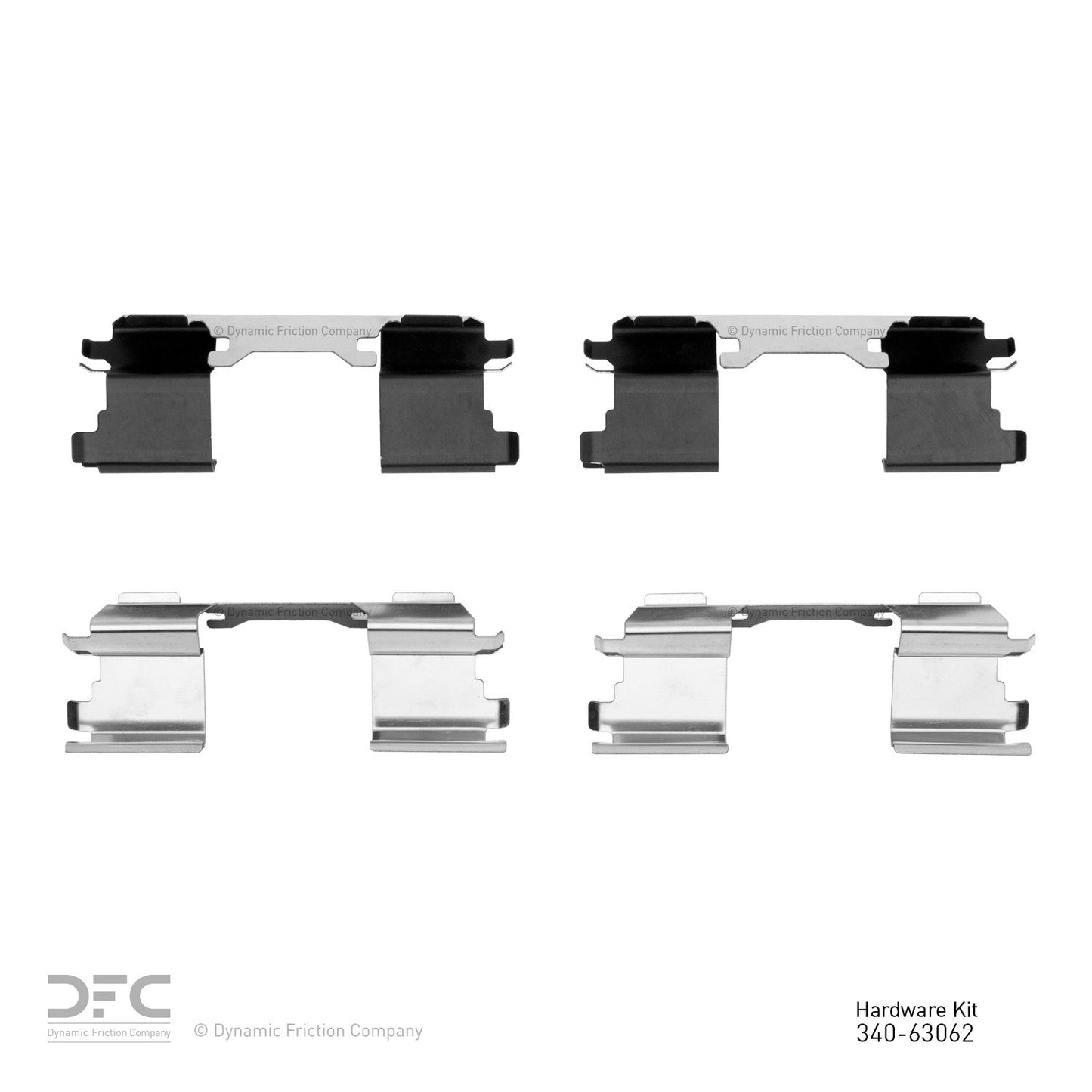 Dynamic Friction Company Disc Brake Hardware Kit 340-63062