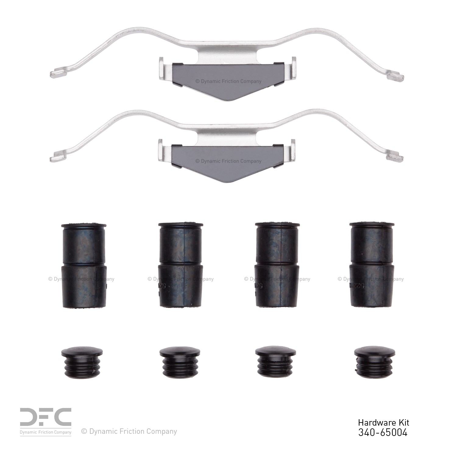 Dynamic Friction Company Disc Brake Hardware Kit 340-65004
