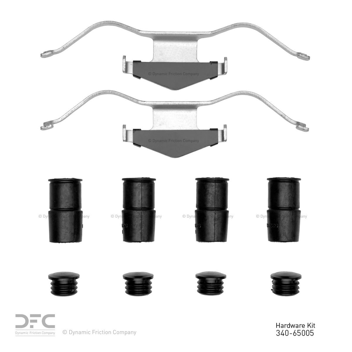 Dynamic Friction Company Disc Brake Hardware Kit 340-65005