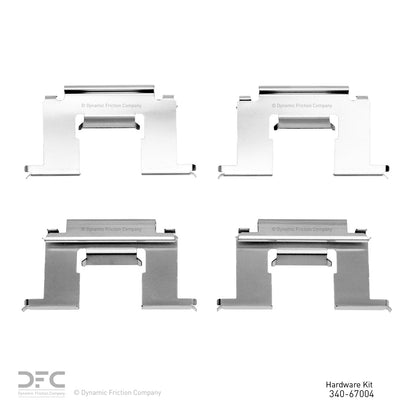 Dynamic Friction Company Disc Brake Hardware Kit 340-67004
