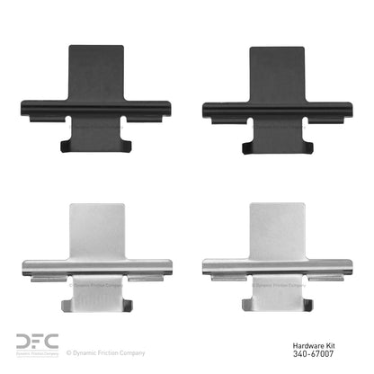 Dynamic Friction Company Disc Brake Hardware Kit 340-67007