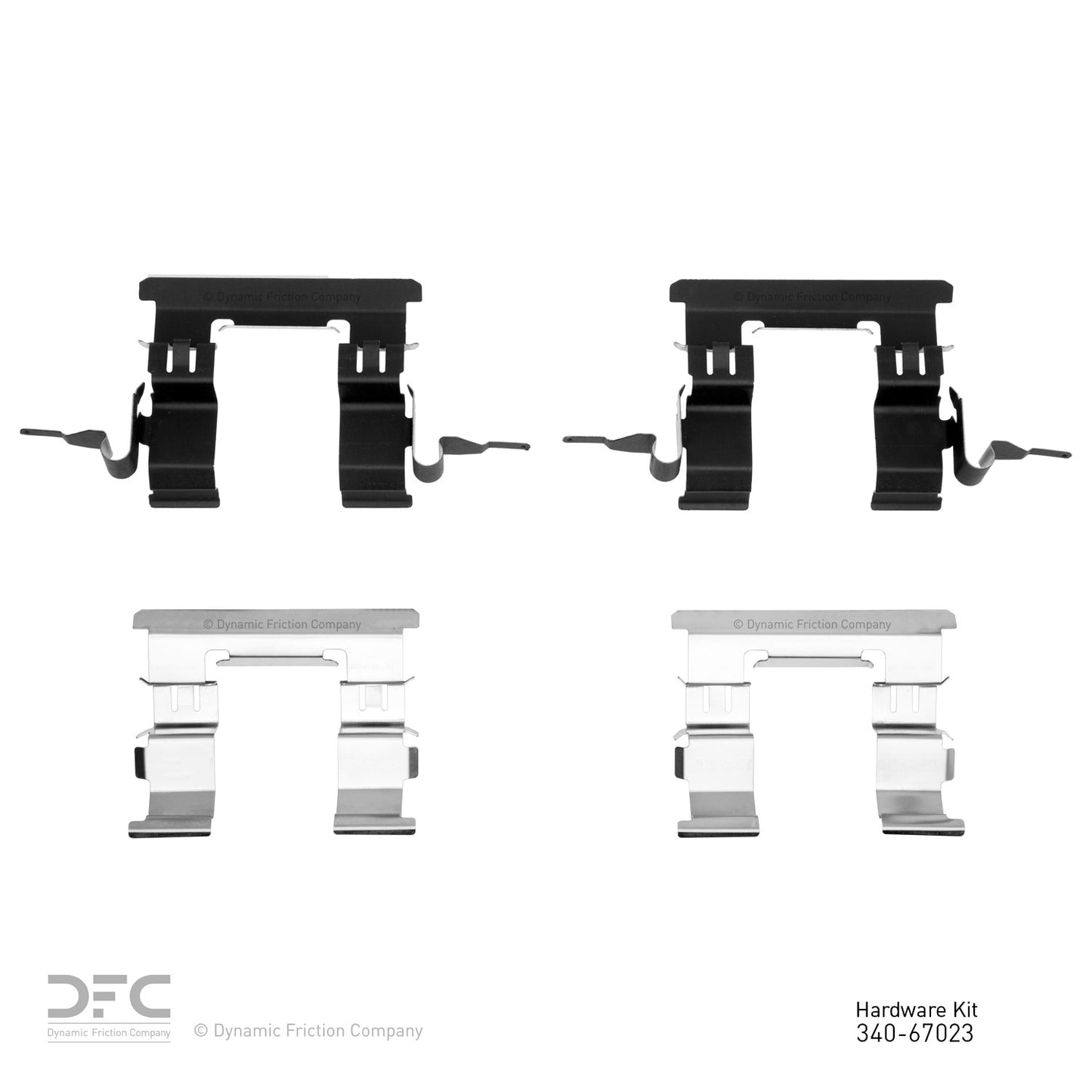 Dynamic Friction Company Disc Brake Hardware Kit 340-67023