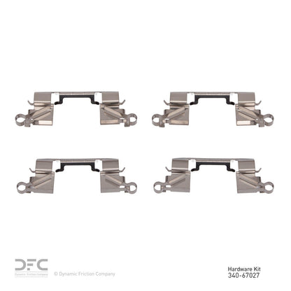Dynamic Friction Company Disc Brake Hardware Kit 340-67027