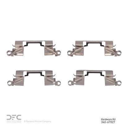 Dynamic Friction Company Disc Brake Hardware Kit 340-67027