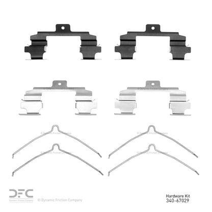 Dynamic Friction Company Disc Brake Hardware Kit 340-67029
