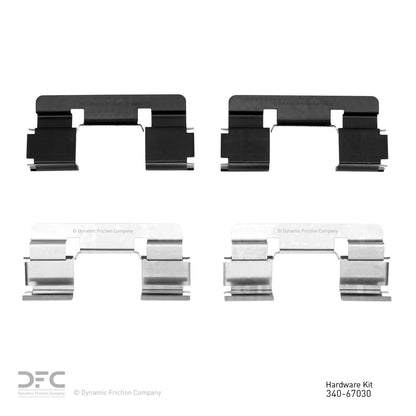 Dynamic Friction Company Disc Brake Hardware Kit 340-67030