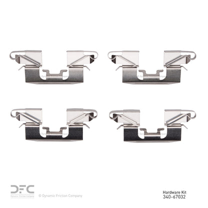 Dynamic Friction Company Disc Brake Hardware Kit 340-67032
