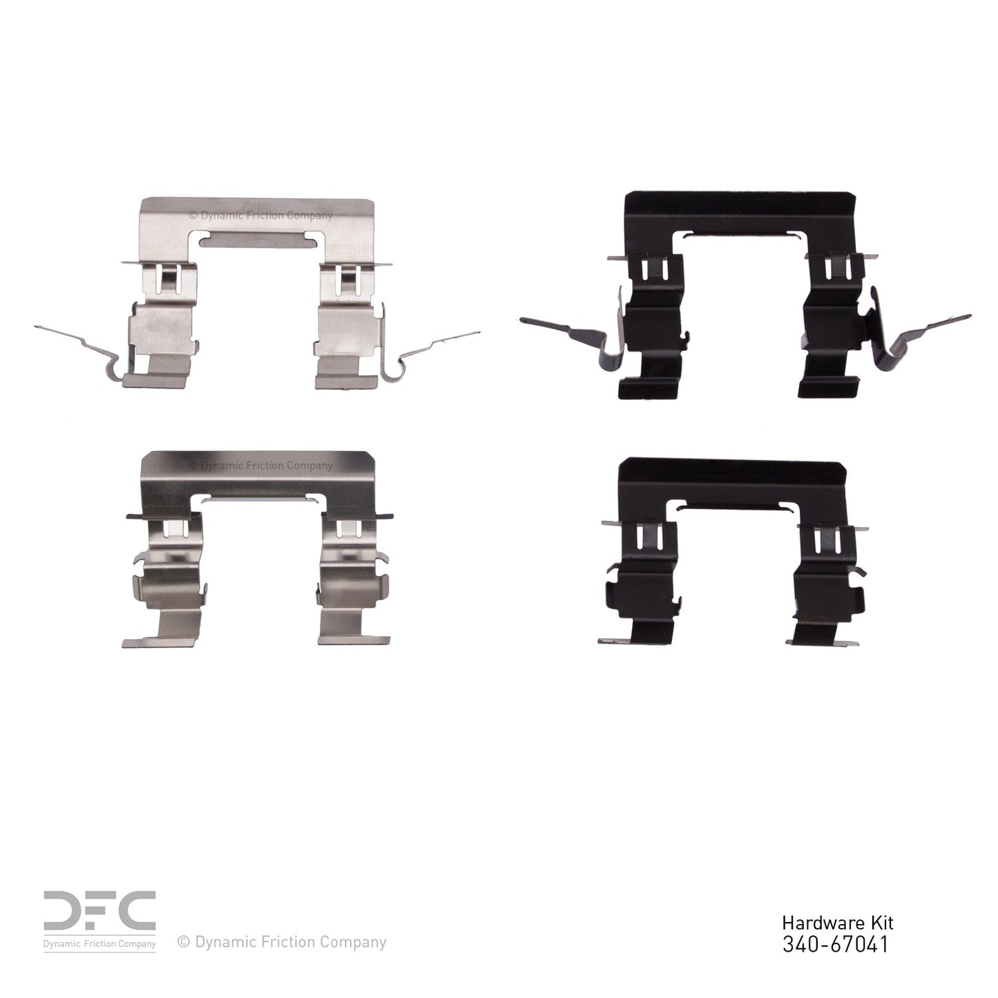 Dynamic Friction Company Disc Brake Hardware Kit 340-67041