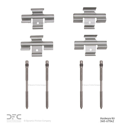 Dynamic Friction Company Disc Brake Hardware Kit 340-67042