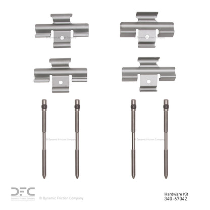 Dynamic Friction Company Disc Brake Hardware Kit 340-67042