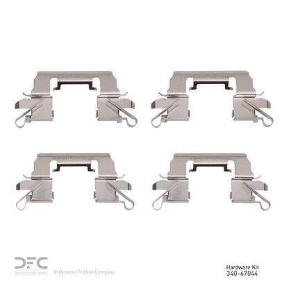 Dynamic Friction Company Disc Brake Hardware Kit 340-67044