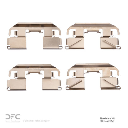 Dynamic Friction Company Disc Brake Hardware Kit 340-67053